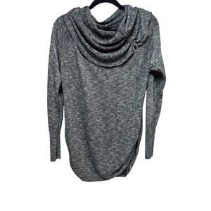Maurice's Cowl Neck Size X Large Slim Fit Sweater Gray‎ mingled color
